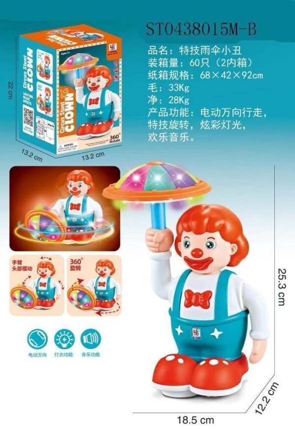 CIRCUS STUNT CLOWN