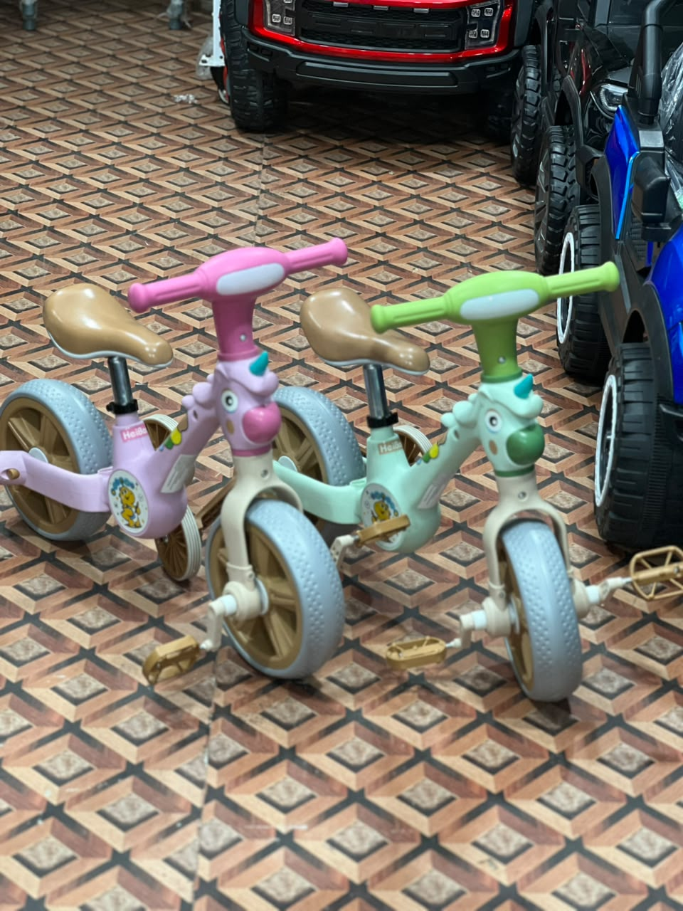 Premium Imported Fibre Kids Push Cycle – VIP Quality