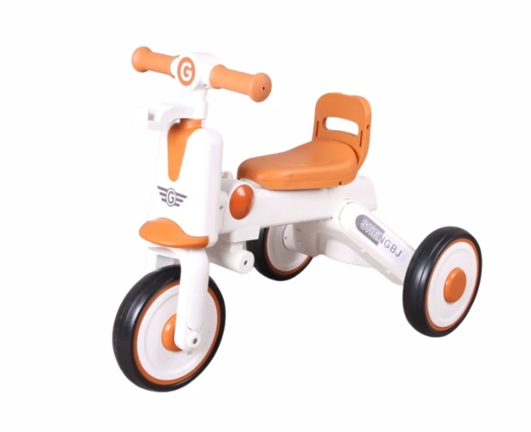 Kids Premium Try Cycle – 3 Wheel Pedal Tricycle with Backrest