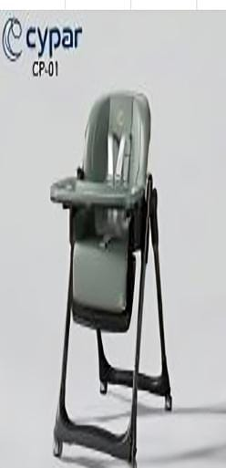 Cypar CP-01 Baby High Chair – Foldable & Adjustable Feeding Chair