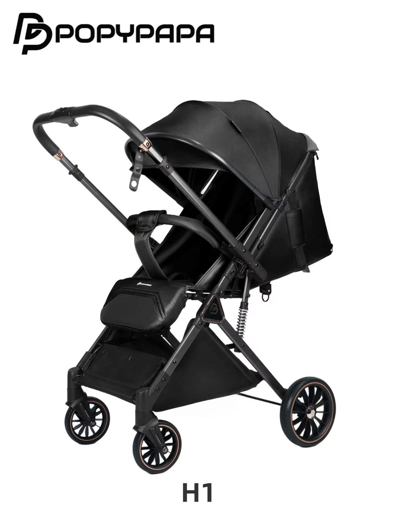 Popy Papa H1 Baby Stroller – Premium Foldable Baby Stroller