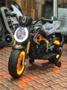 Kids Electric Sports Motorcycle with LED Lights