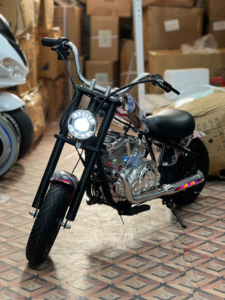 24V Electric Harley Bike for Kids with LED Headlight